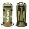 Northcore 40 Litre Wetsuit Wet Dry Backpack Olive Green -Sports Surfing Shop 40lolivedrybagnorthcore 75296