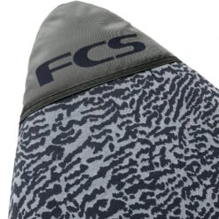 FCS 6ft Surfboard Sock Stretch Cover All Purpose - Carbon -Sports Surfing Shop 4783 2 l