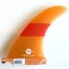 Koalition California Longboard Fin 8 Inch Orange Stripes -Sports Surfing Shop 6443 l