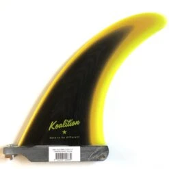 Koalition California Longboard Fin 7.5 Inch Smoke Rainbow