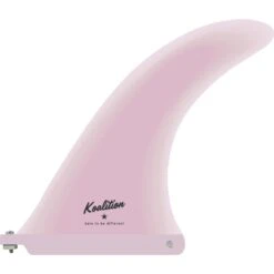 Koalition California Longboard Fin 7.5 Inch Pastel Pink