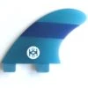 Koalition Cali Classic Side Bite Longboard Fins FCS Blue Stripe -Sports Surfing Shop 6784 l
