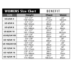 C-Skins Element 3/2mm Womens Shorty Wetsuit Slate Black Coral - UK 10 -Sports Surfing Shop 6833 4 l