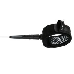 FCS All Round Essential Longboard Leash 9ft White Black -Sports Surfing Shop 6889 3 l