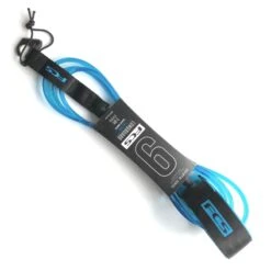FCS All Round Essential Longboard Knee Leash 9ft Black Blue