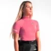 C-Skins Womens High Collar Rash Vest Bright Rose Slate - UK 8 -Sports Surfing Shop 7079 l