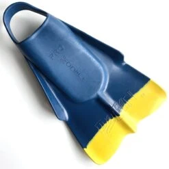 DaFiN Swim Fins Blue Yellow - X-LARGE UK 12-13 (US13-14)