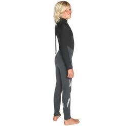C-Skins Junior Legend 5/4/3mm Wetsuit Back Zip Black - J3XL -Sports Surfing Shop 7139 3 l
