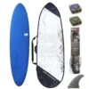 NSP 6ft8 ProTech MiniMal Surfboard Package Blue Tint -Sports Surfing Shop 7409 l