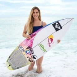 FCS Caroline Marks Grey Sea Surfboard Tail Pad -Sports Surfing Shop 7480 5 l