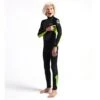C-Skins Element 3/2mm Junior Wetsuit Back Lime Multi - J2XL -Sports Surfing Shop 7680 l