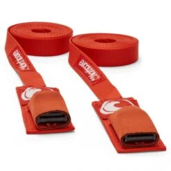 Northcore Surfboard Tie Down Straps Red 12ft