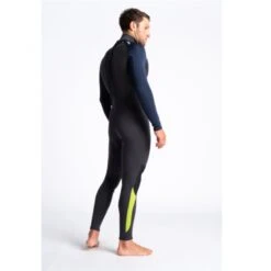 C-Skins Element 3/2mm Mens Wetsuit Anthracite Slate Lime - Large Tall LT -Sports Surfing Shop cel32mbzanslliquarter3 62899