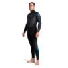 C-Skins Element 3/2mm Mens Wetsuit Black Anthracite Cyan - Large Tall LT -Sports Surfing Shop cel32mbzbkancyquarter1 al white 95125