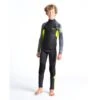 C-Skins Element 3/2mm Junior Wetsuit Anthracite Yellow Black - J2XL -Sports Surfing Shop cel32stjanyebktdfront 62374