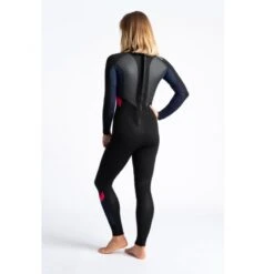 C-Skins Element 3/2mm Womens Wetsuit Black Slate Black Coral - UK 8 -Sports Surfing Shop cel32stwbkslcrquarter2 59990