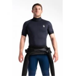 CSkins HDI Polypro Thermal Rash Vest Short Sleeve - XL -Sports Surfing Shop chdissmblackfront 44182