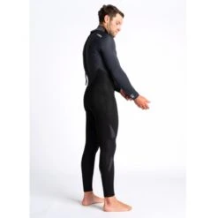 C-Skins Legend 4/3mm Wetsuit Back Zip - Medium Tall MT -Sports Surfing Shop cle43mbzbkanbkquarter3 52258