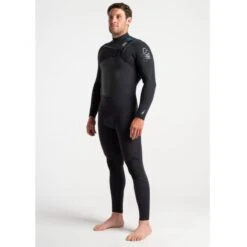 C-Skins 4/3mm ReWired Wetsuit Chest Zip 2022 - Large -Sports Surfing Shop crw43mczanbxucquarter1 31149