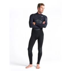 C-Skins ReWired 5/4mm Wetsuit Chest Zip - Medium Small MS -Sports Surfing Shop crw54mcz front5 12323
