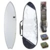 NSP 7ft2 Fish Surfboard Package White -Sports Surfing Shop elementsfish68x2112whitepack copy 26215