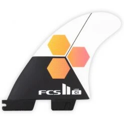 FCS II CI PC Surfboard Fins White Large