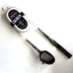 FCS 6ft Freedom Helix Leash Natural Black