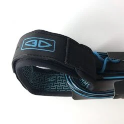 Ocean Earth OneXT Longboard Knee Comp Leash 9ft - Black/Blue -Sports Surfing Shop img2501 77795