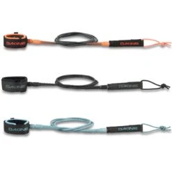 Dakine Comp Plus 6ft Surfboard Leash - Black