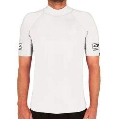 Ocean Earth Comp Rash Vest White - Large