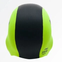 C-Skins Swim Research 3mm Swim Cap Lime - Medium -Sports Surfing Shop swimcap3mmglideskingbshoodlimeback1296x 71811