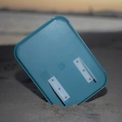 Tray Surf Co Bodysurfing Trayboard 2.0 Teal -Sports Surfing Shop tray surf tray board teal back beach 45277