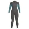 Xcel Wetsuits Womens Comp 3/2mm Wetsuit Grey Tin Flower - USA8 (UK10) -Sports Surfing Shop womenscompwetsuittinfoilflower 36808