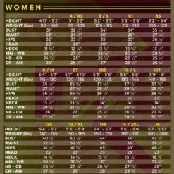 Xcel Womens Comp 4/3mm Chest Zip Wetsuit Black - USA 10T (UK 12 Tall) -Sports Surfing Shop xcelsizechartwomens 70966